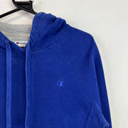 Blue Champion Hoodie Women's Large