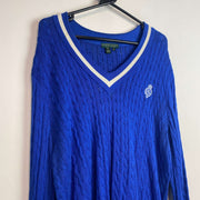 Blue Ralph Lauren Cable Knit Sweater Women's XL