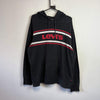 Black Levi's Hoodie Women's Large