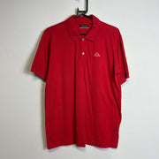 Red Kappa Polo Shirt Medium