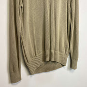 Vintage 90s Brown Kappa Knit Jumper Sweater XL