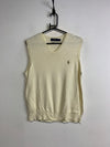 Yellow Polo Ralph Lauren Vest Jumper Women's Medium