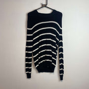 Black and White Polo Ralph Lauren Jumper Women's Small