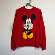 Red Disney Sweatshirt Women's Large