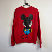 Red Disney Sweatshirt Women's Large