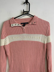 Pink Tommy Hilfiger Sweater Women's Medium