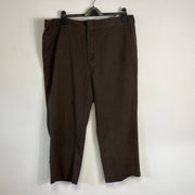 Brown Dickies Skate Workwear Trousers 40" Baggy