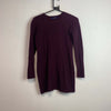 Purple Polo Ralph Lauren Long Woolly Jumper Women's Small