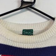 Cream White Izod Knitwear Sweater Women's Large