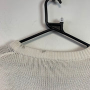 Cream White Izod Knitwear Sweater Women's Large