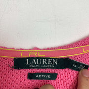 Pink Ralph Lauren Knitwear Jumper Women's XL