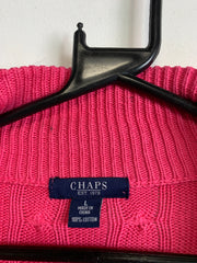 Pink Chaps Knitwear Sweater Women's Large