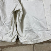 White Dickies Workwear Carpenter Shorts W34