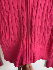 Pink Chaps Knitwear Sweater Women's Large