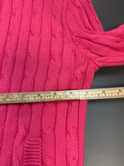 Pink Chaps Knitwear Sweater Women's Large