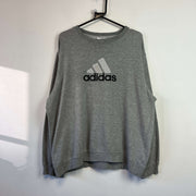 Grey Adidas Sweatshirt Men's Large