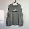 Grey Adidas Sweatshirt Men's Large