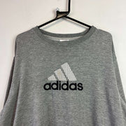 Grey Adidas Sweatshirt Men's Large