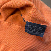 Vintage Orange Polo Ralph Lauren Knitwear Jumper Women's Medium