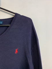 Navy Polo Ralph Lauren Jumper Men's Large