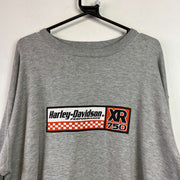 Grey Harley Davidson Sweatshirt Men's Large