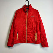 Red Columbia Puffer Jacket Womens XL