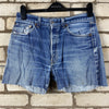 Blue Levi's Denim Jorts W32