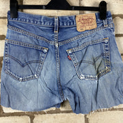 Blue Levi's Denim Jorts W32