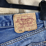 Blue Levi's Denim Jorts W32