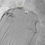 Grey Polo Jeans Ralph Lauren Crewneck Sweatshirt Knit Jumper 2XL XXL