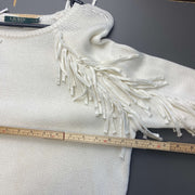 Cream White Ralph Lauren Knitwear Jumper Women's XL