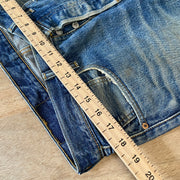 Blue Levi's 501 Denim Jorts W33