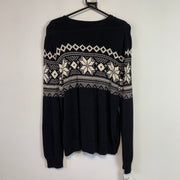 Black and White Chaps knitwear Sweater Women's XL