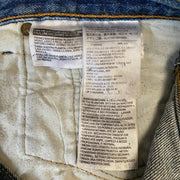 Blue Levi's 501 Denim Jorts W33