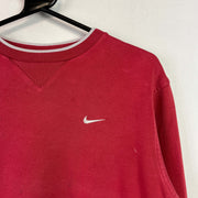 00s Red Nike Sweatshirt Youth's Large