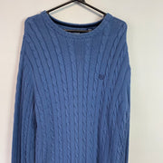 Blue Chaps Cable Knit Sweater Women's XL