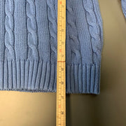 Blue Chaps Cable Knit Sweater Women's XL