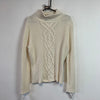 Cream White Chaps Knitwear Sweater Women's XL