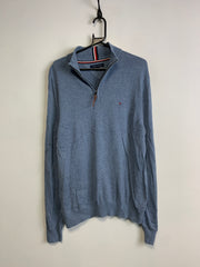 Blue Tommy Hilfiger Jumper Men's Large