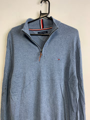 Blue Tommy Hilfiger Jumper Men's Large