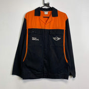 Mini Orange Black Workwear Jacket Motor Medium