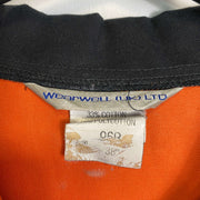 Mini Orange Black Workwear Jacket Motor Medium