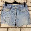 Blue Levi's 501 Denim Jorts W33