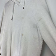 White Ralph Lauren Hoodie Jumper Women's Large