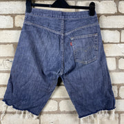 Blue Levi's Denim Jorts W32