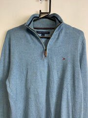 Blue Tommy Hilfiger Sweater Men's Medium