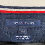 Navy Tommy Hilfiger Knit Jumper Sweater Medium