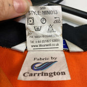 Orange Black Mini Workwear Jacket Motor Medium
