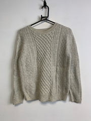 Grey Levi's Chunky Knit Sweater Women's Medium