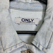 Blue Only Denim Trucker Jacket Womens Small